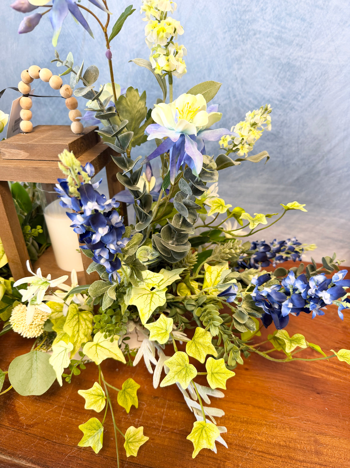 27" In The Meadow Lantern Centerpiece