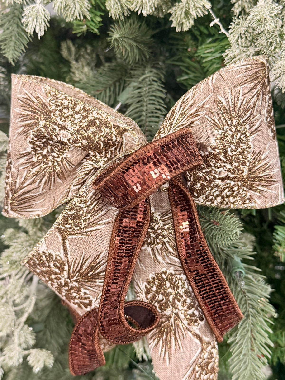 Pinecone Promise Bow