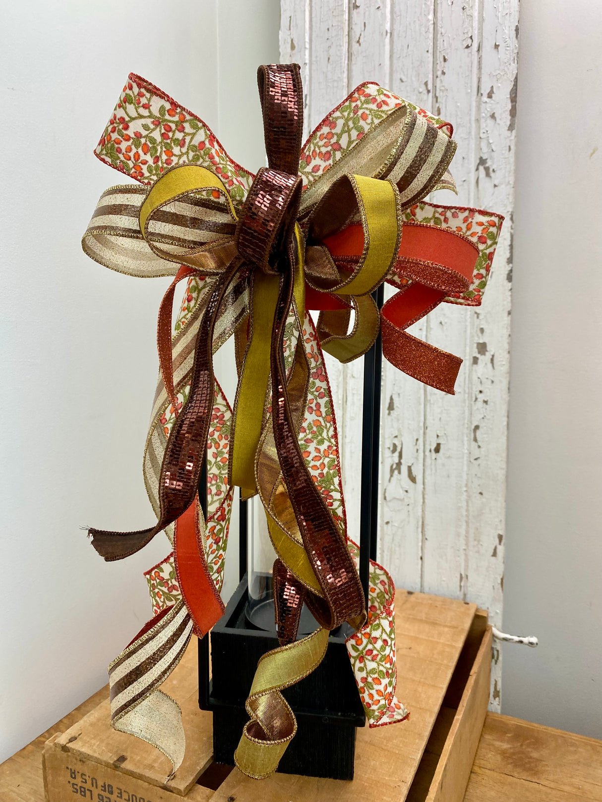 10" Amber Elegance Bow