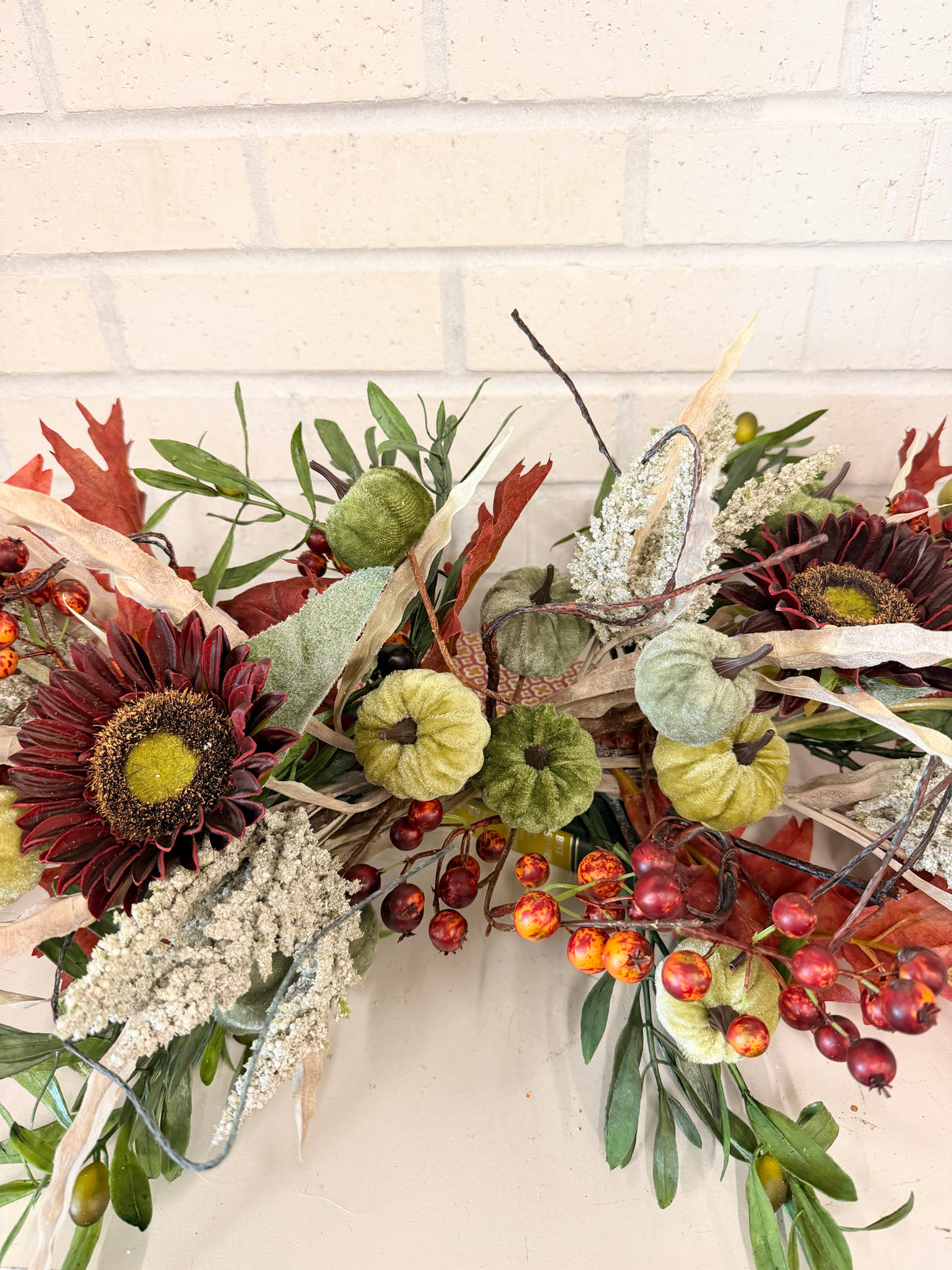 34" Autumn Homestead Swag