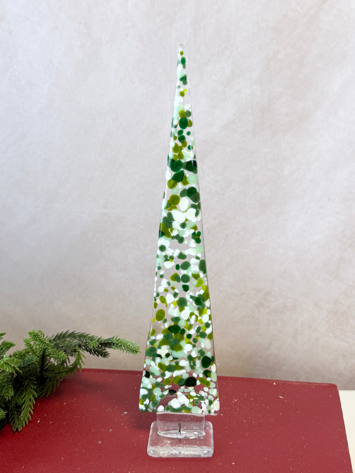 10" Forest Mosaic Tree on Base