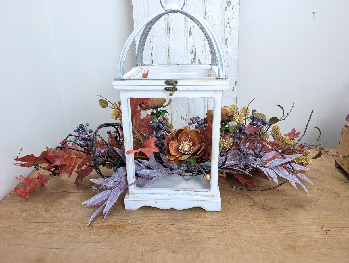 33" Colors of Fall Swag