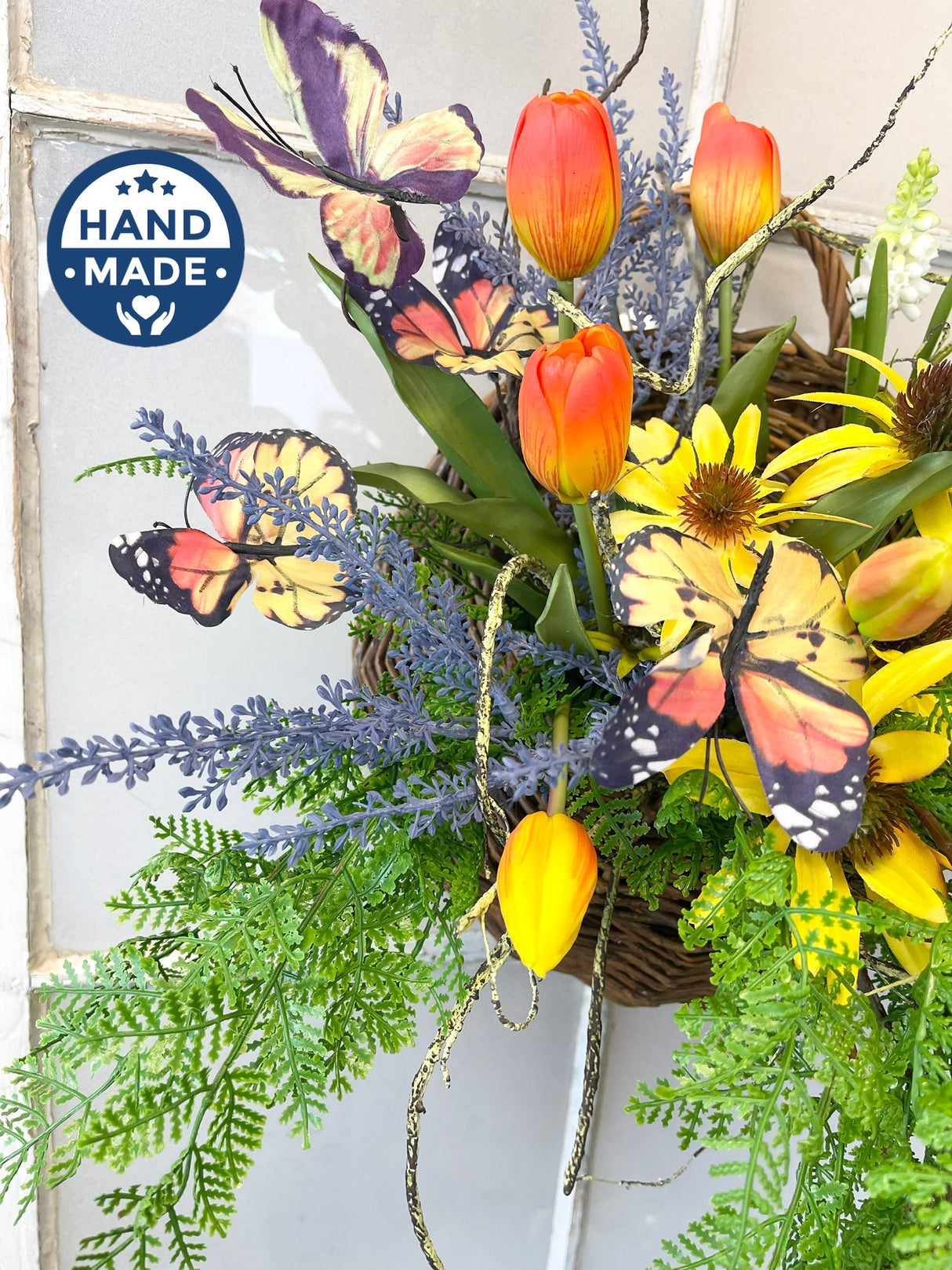 22" Dancing Butterflies Design 2