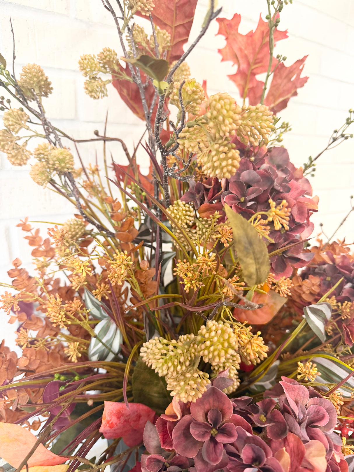32" Fall Days Ahead Porch Pot