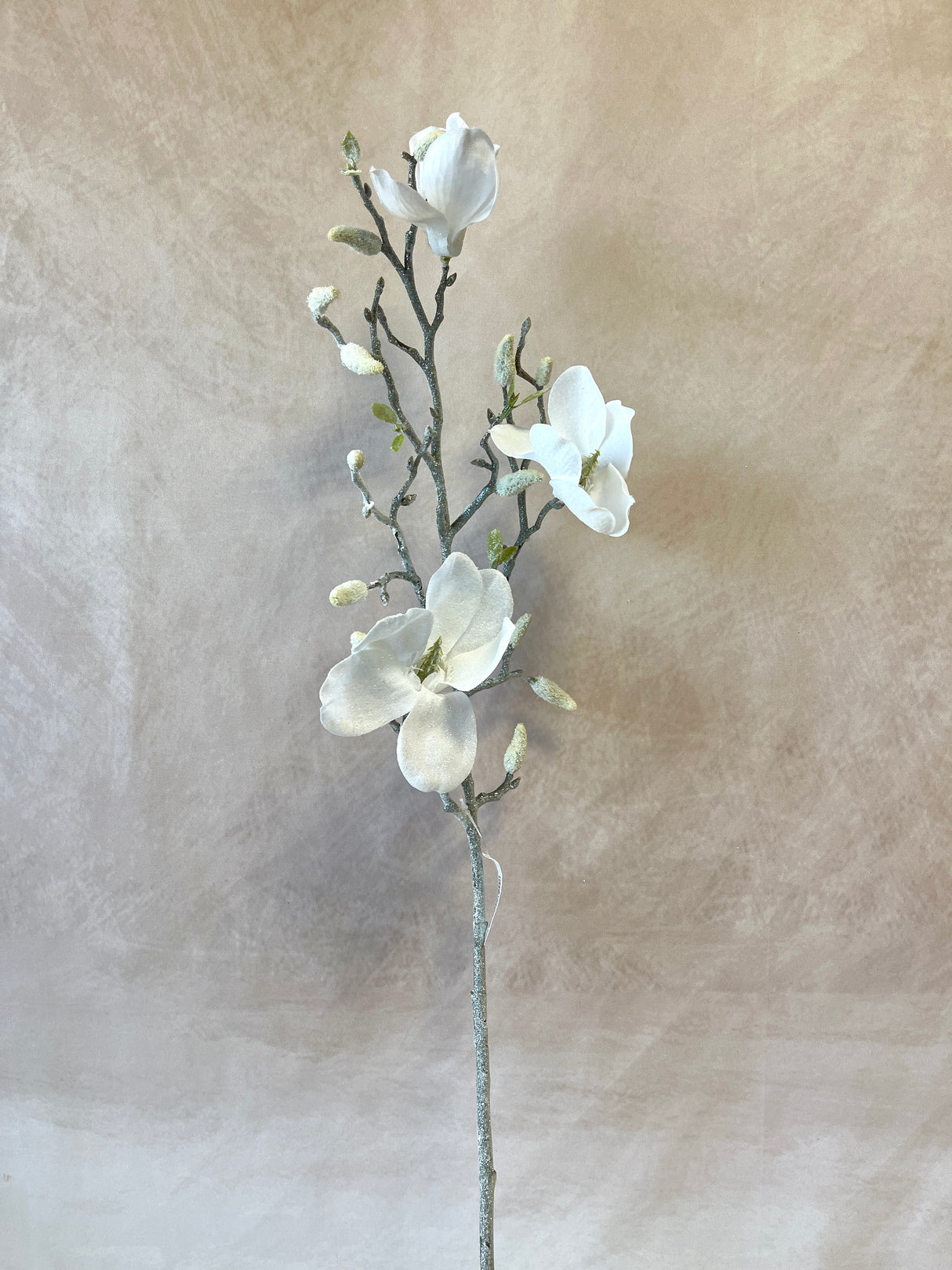 Frosted Magnolia Spray