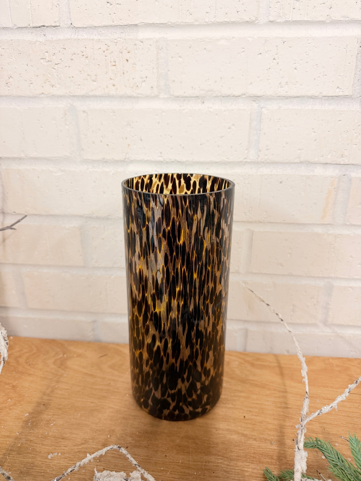 Tortoise Glass Hurricane