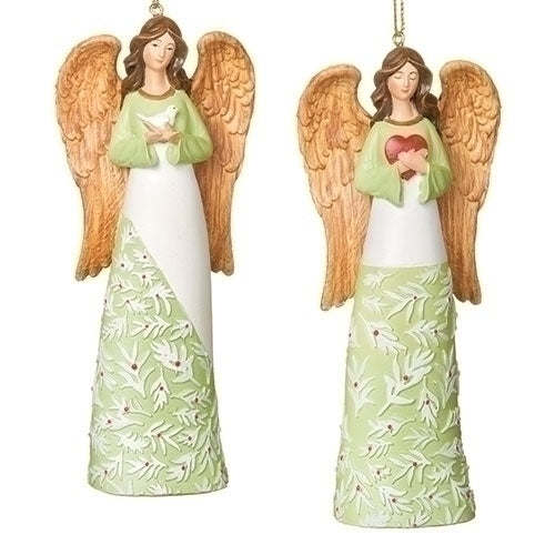 5"H Angel Ornament -2 Styles
