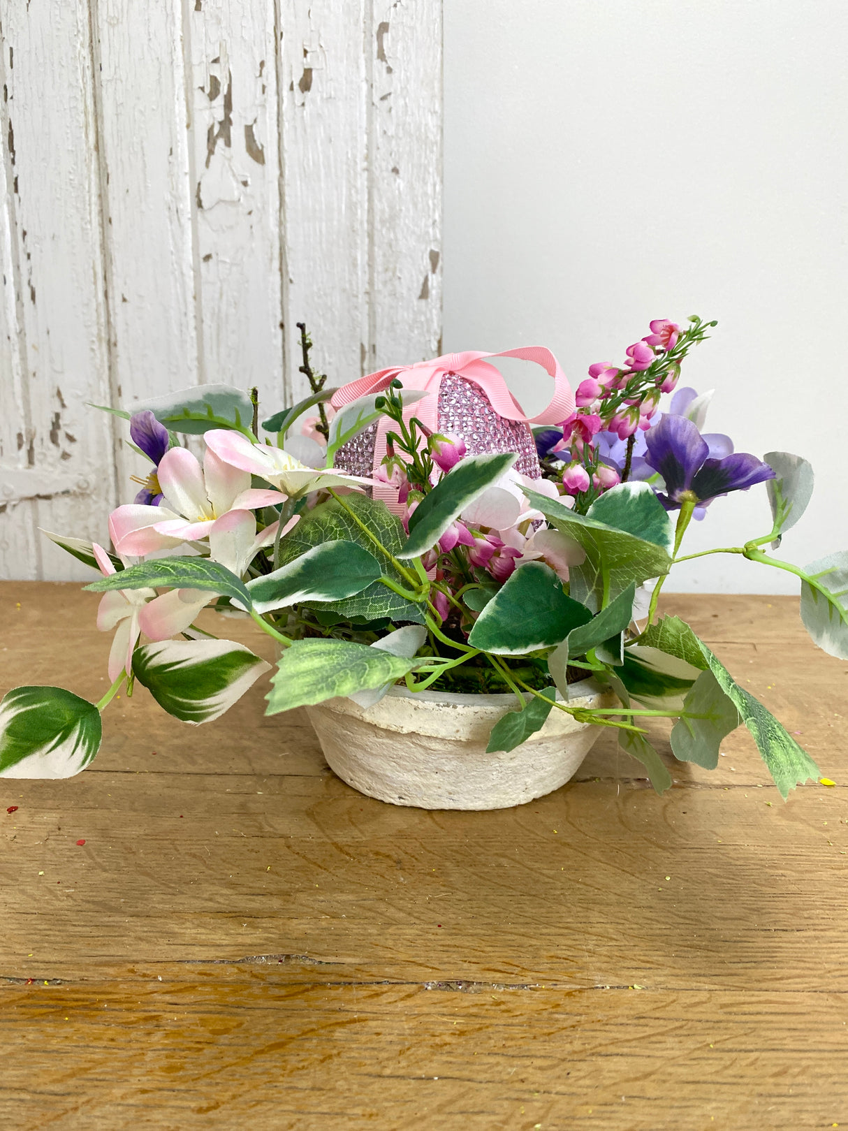 12" Easter Sunday Centerpiece