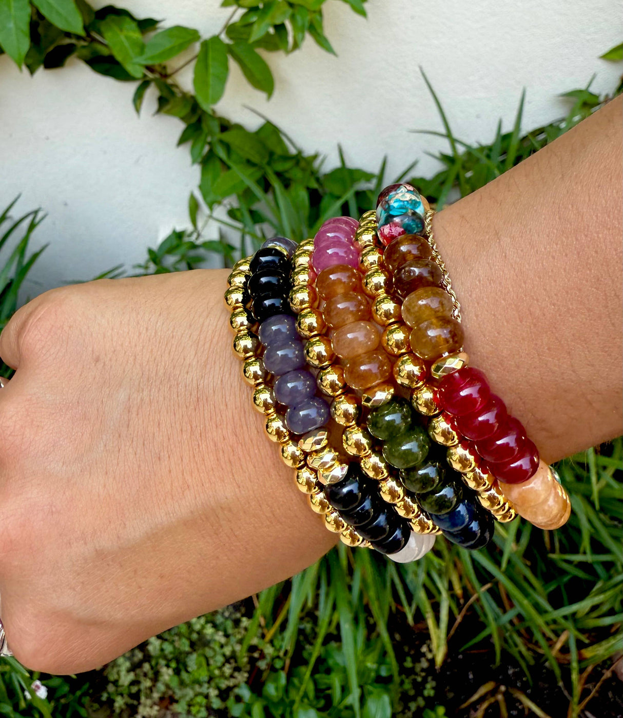 Jamie Jewel Tone Bracelet Set