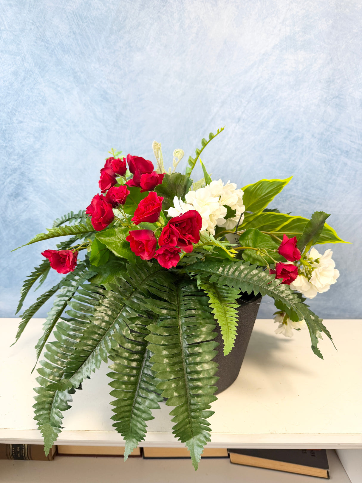 21" UV Protect Patriotic Table Planter