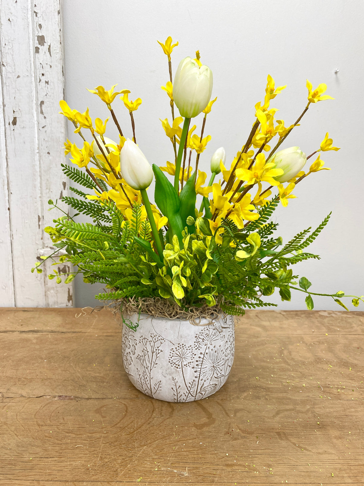 16" Golden Morning Centerpiece