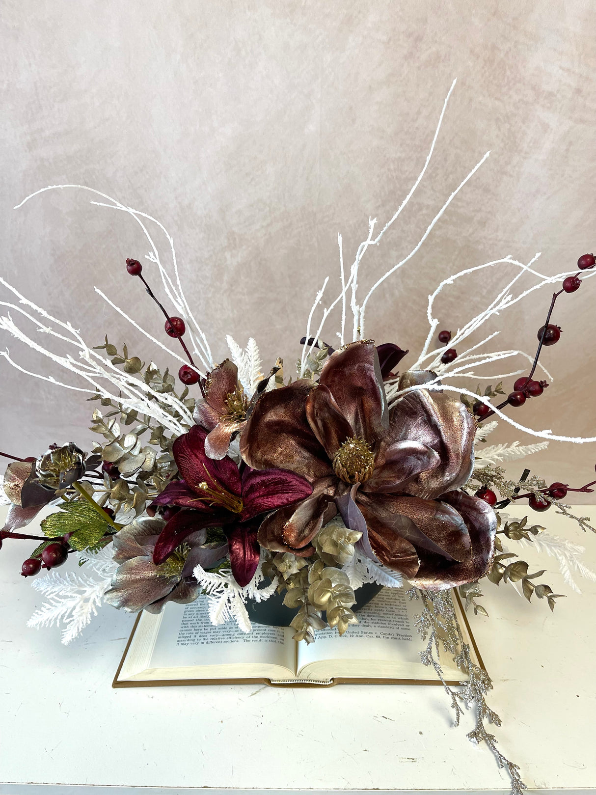 23" Fireside Bliss Centerpiece