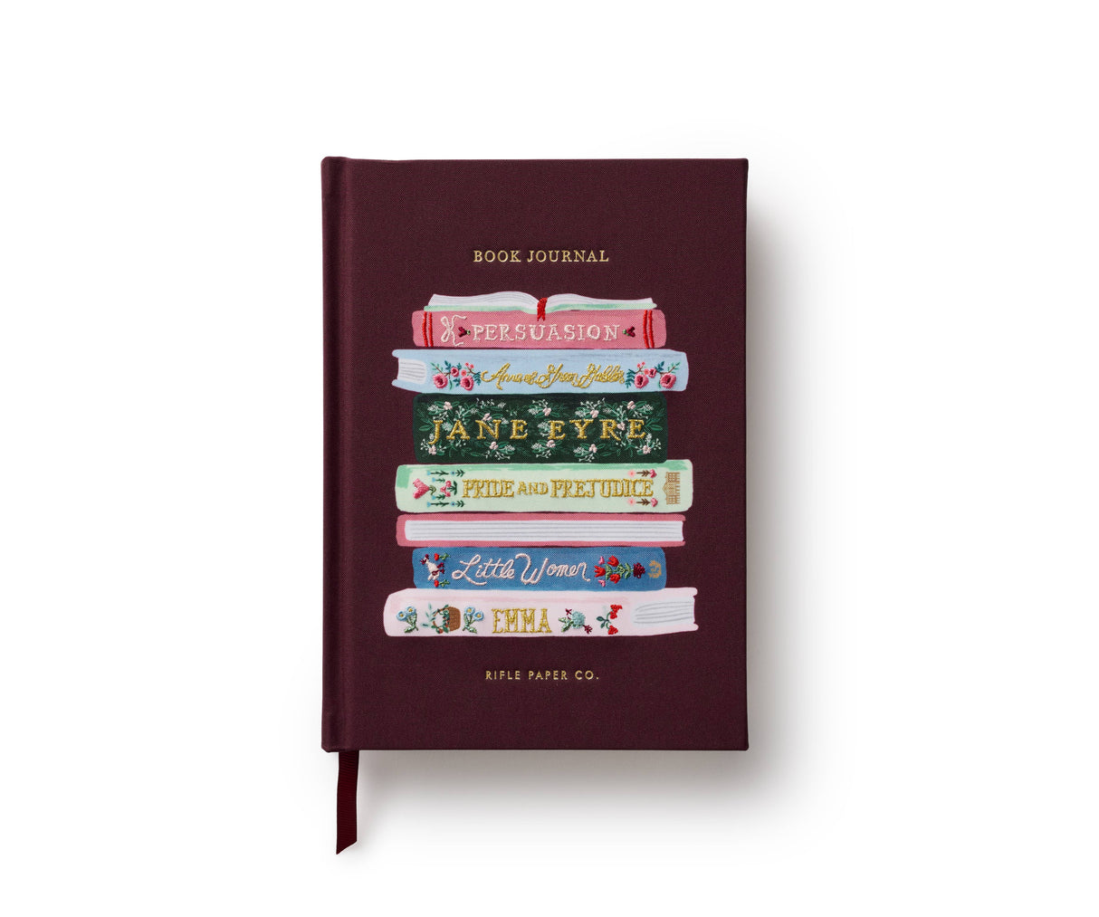 Rifle Paper Ladies Night Book Club Embroidered Book Journal