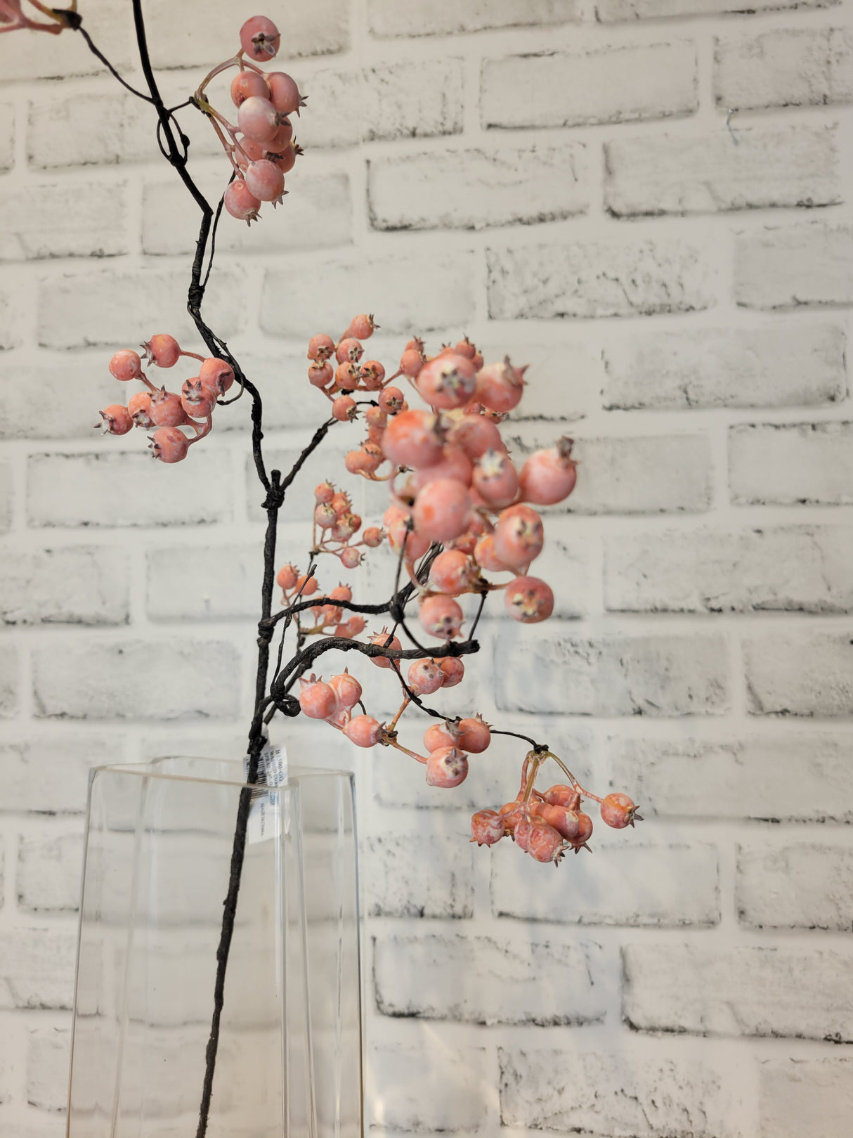 Orange Washed Currant Berry Spray