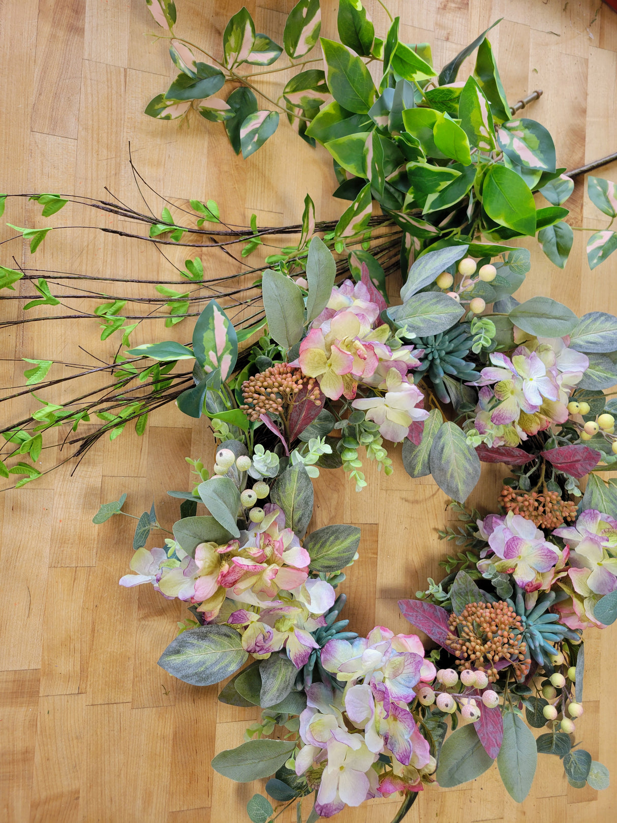 Linda's Lavender Wreath Kit