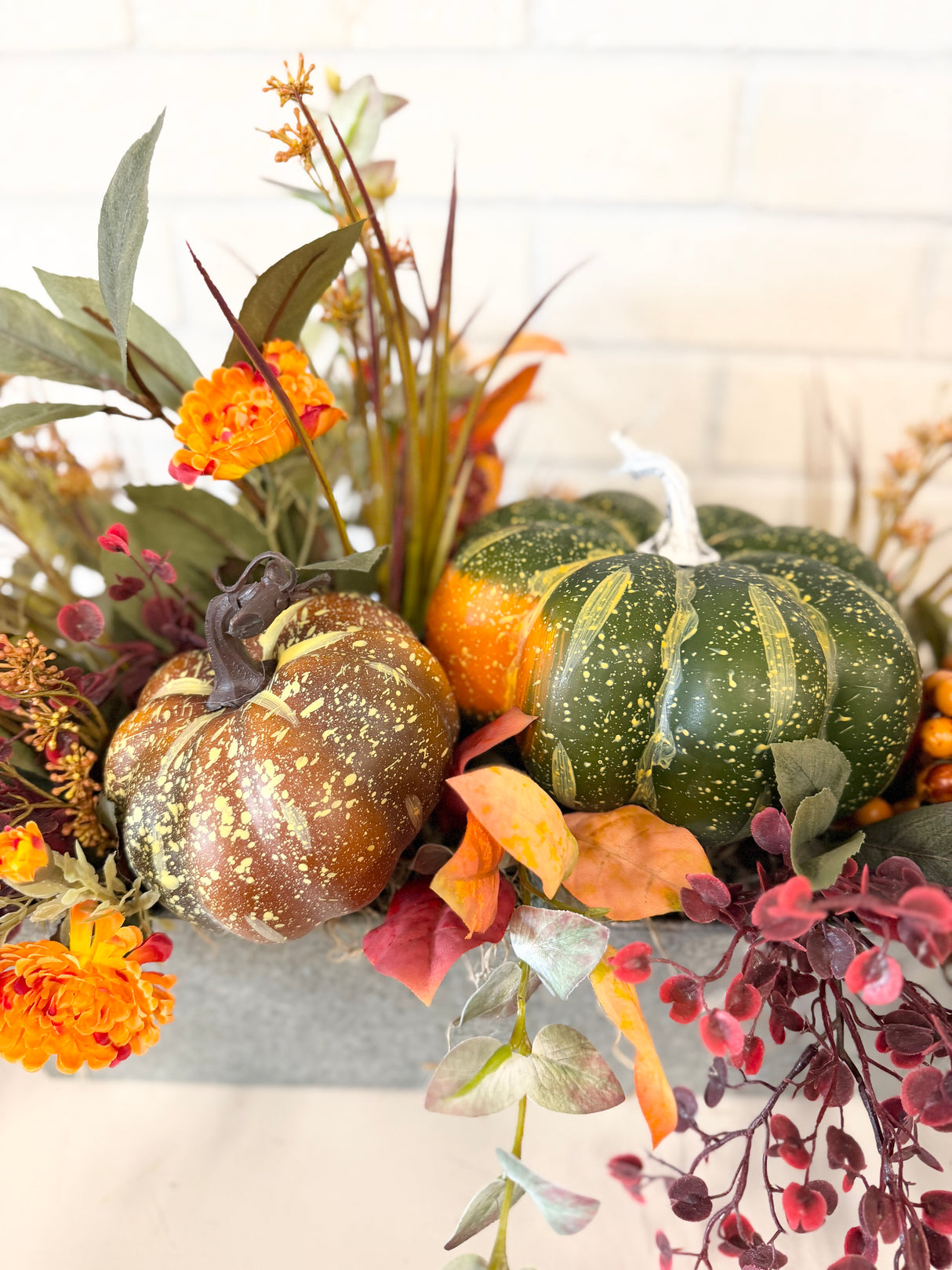 26" Cozy Autumn Days Centerpiece