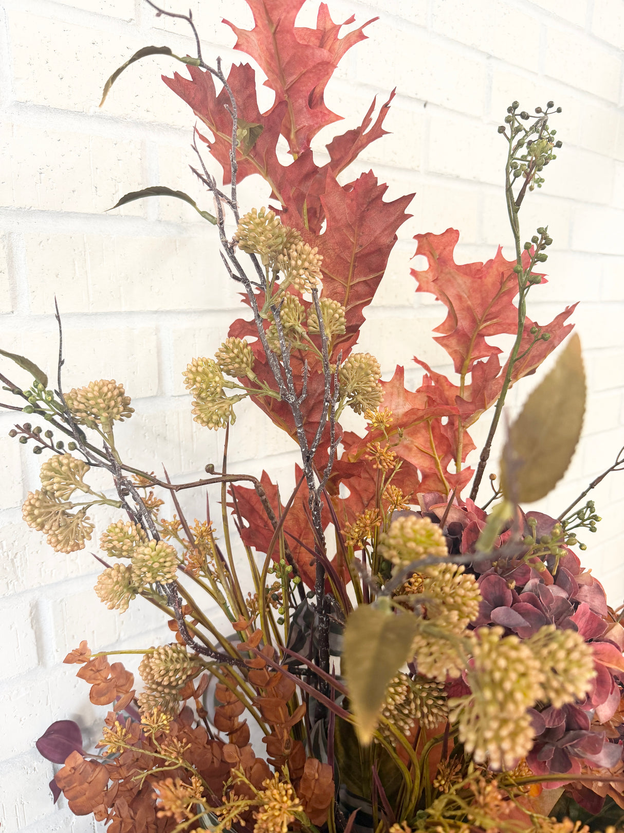 32" Fall Days Ahead Porch Pot
