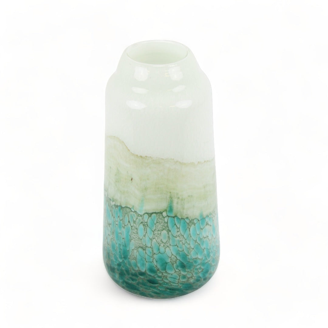 Ombre Green Decorative Vase