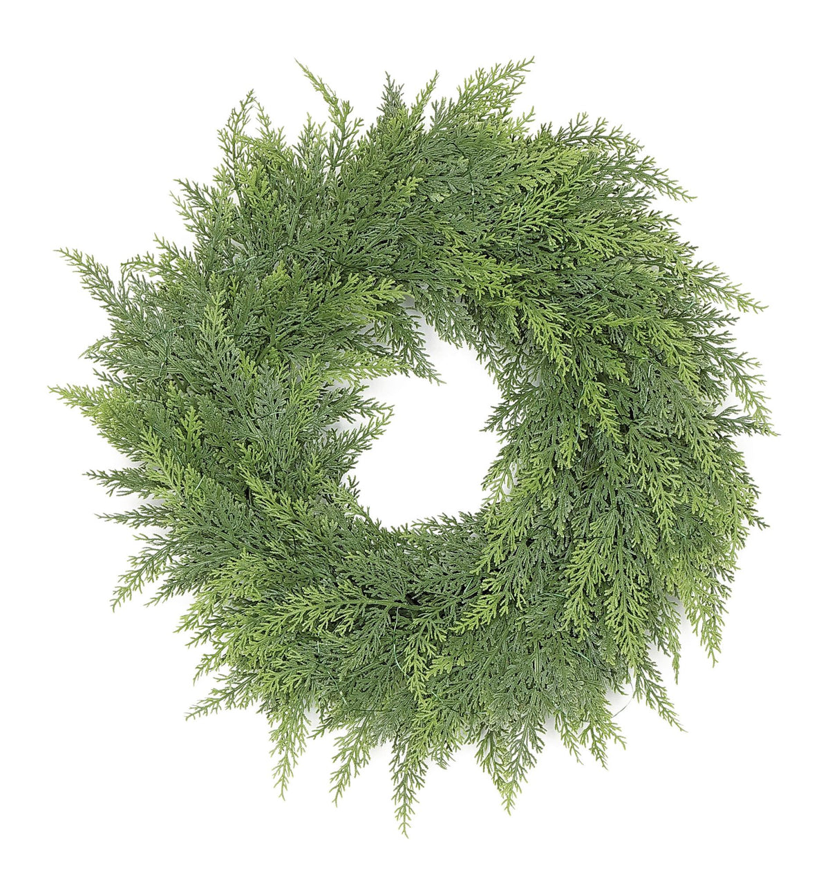 22" Soft Cedar Pine Wreath