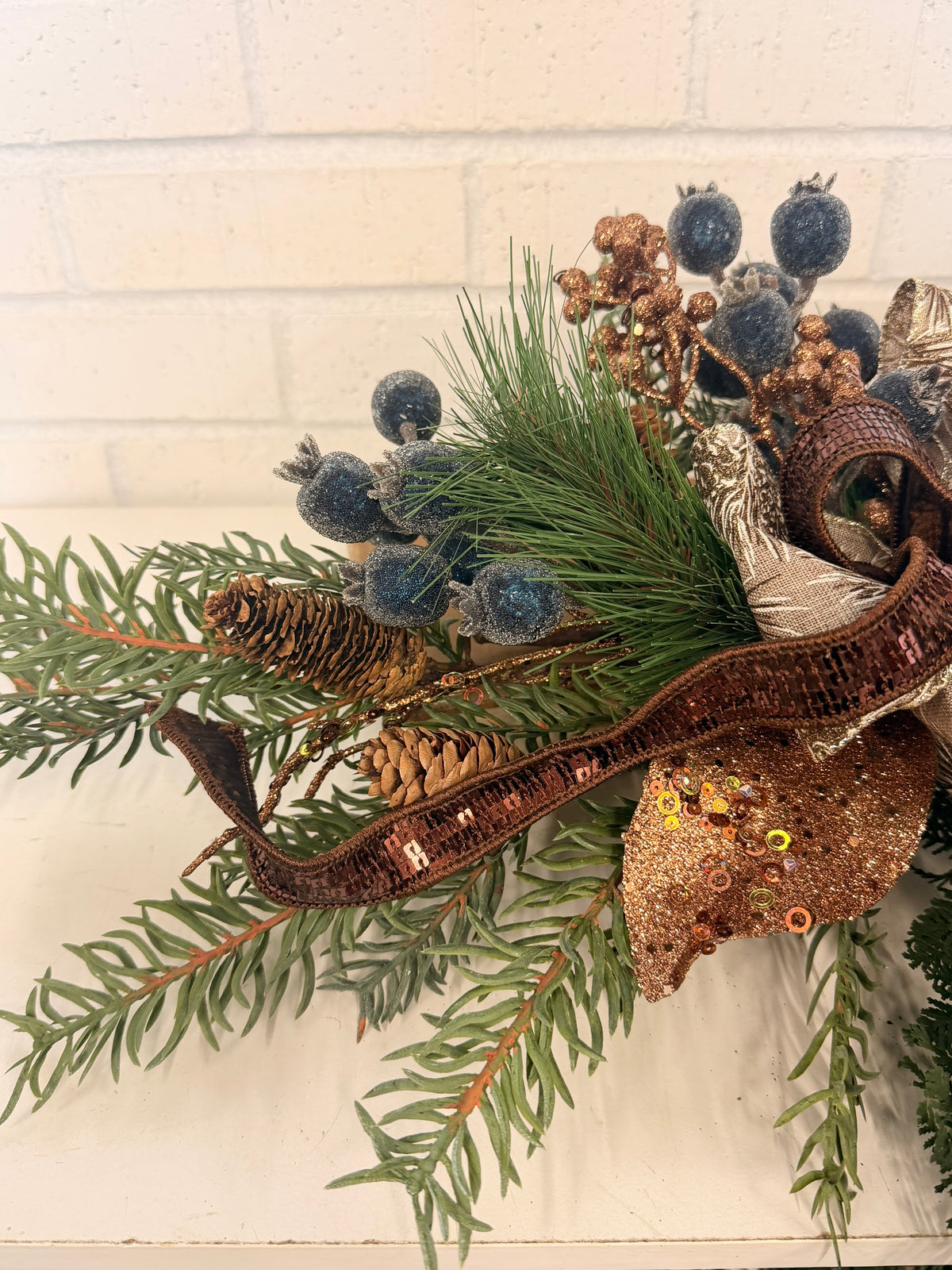 Rustic Noel Swag Kit