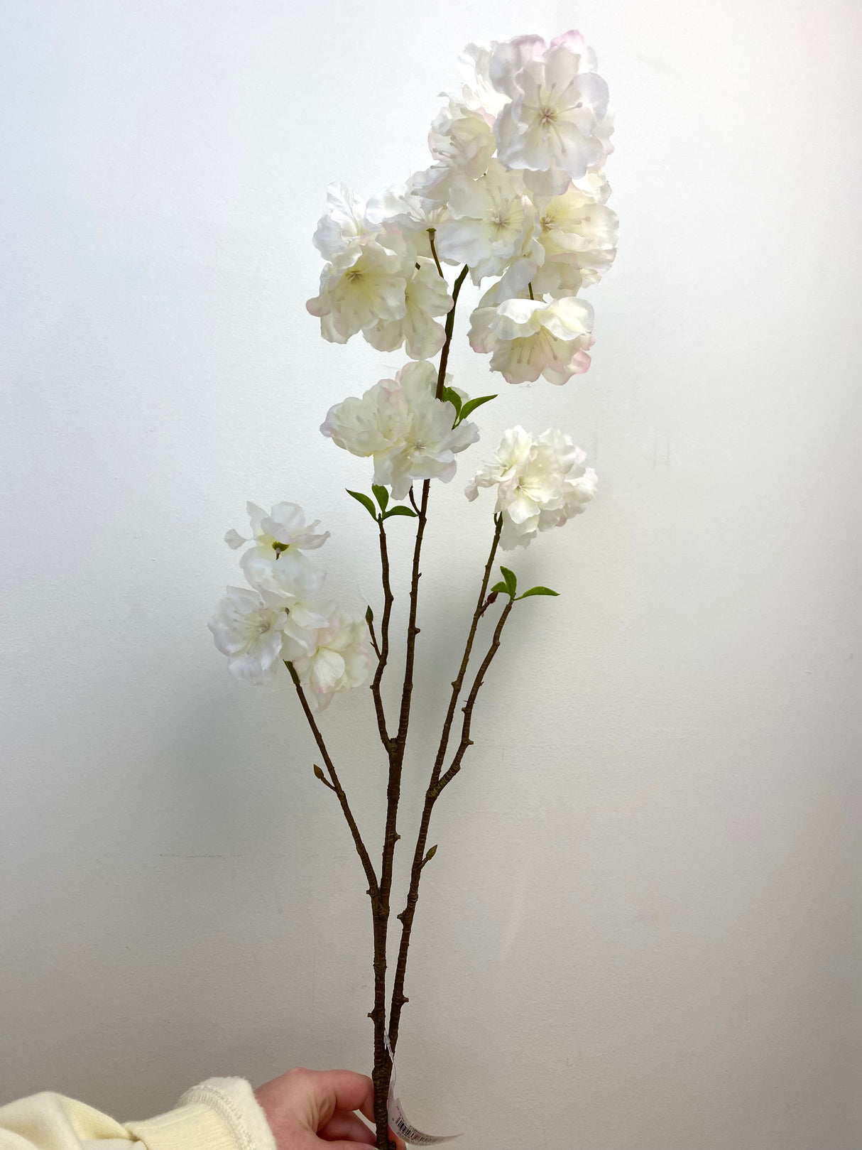 White Peach Blossom Spray
