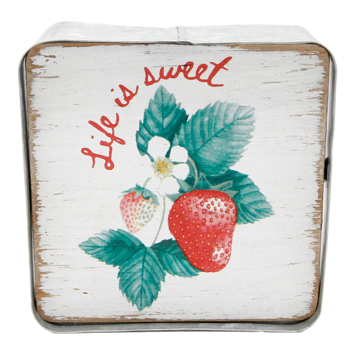 Strawberry Block Art