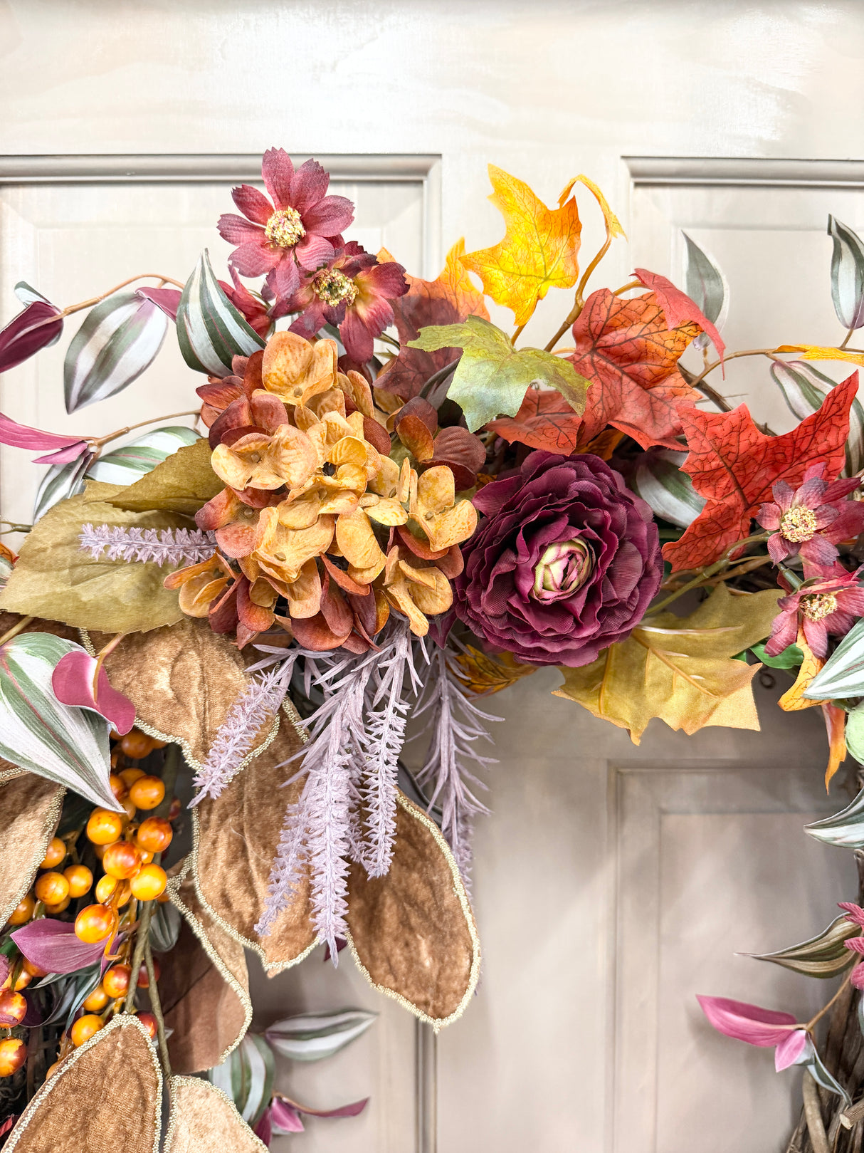 30" Royal Autumn Wreath