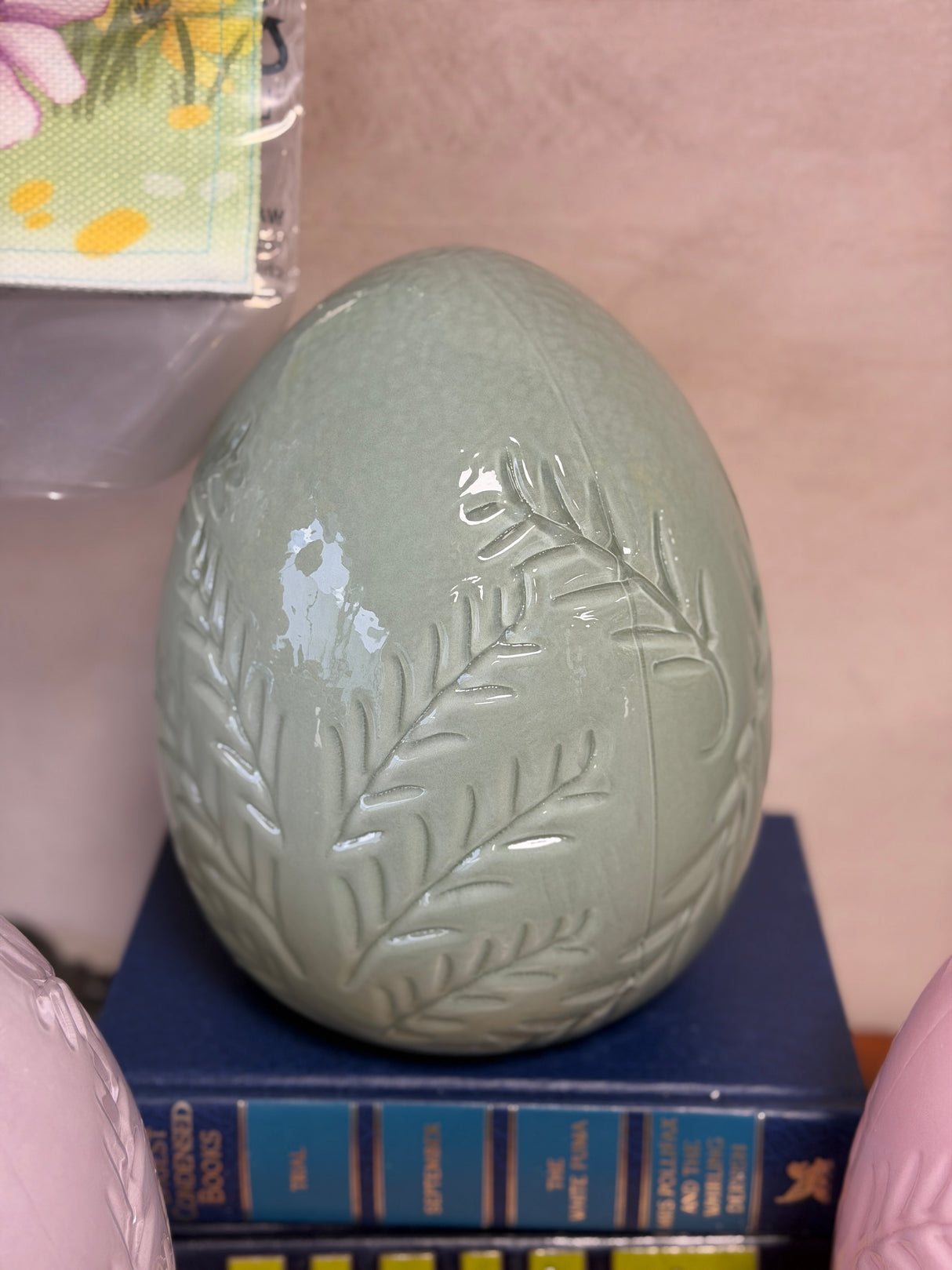 Easter Gift Glass Egg - 3 Colors