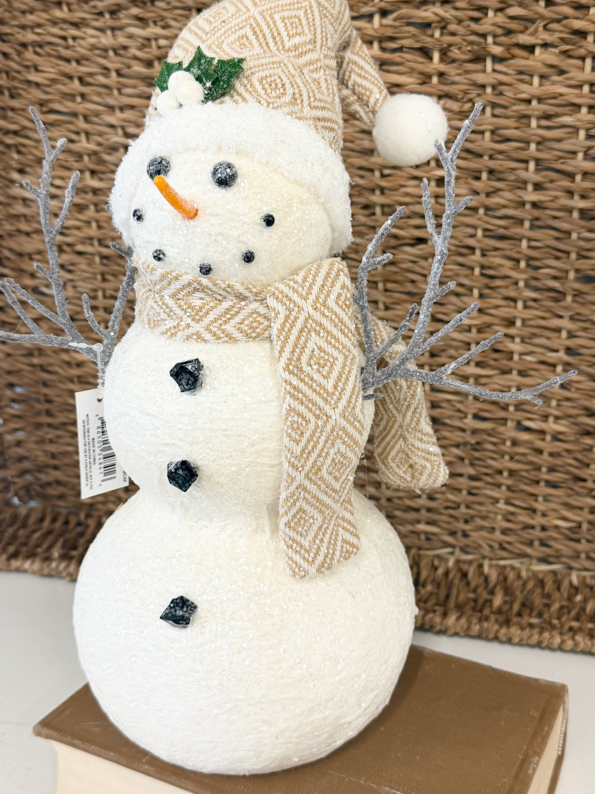 White Cheery Snowman