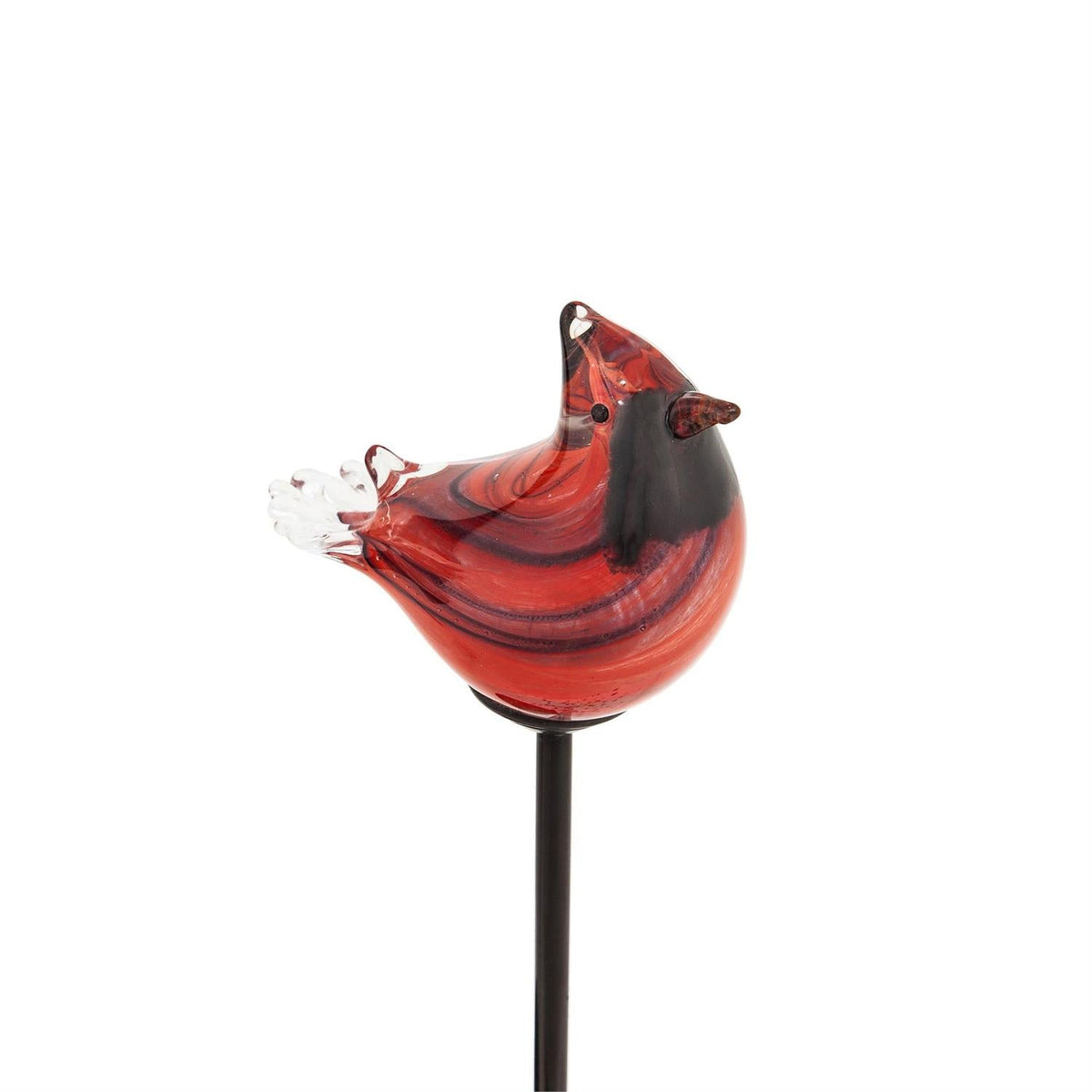 Snowbird Art Glass Solar Garden Stake view 4 from Magnolias Home Decor