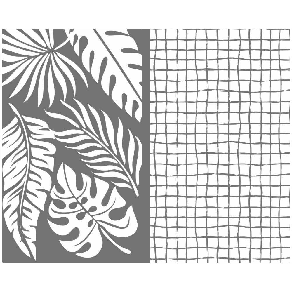 Monstera Reversible Microfiber Tea Towel