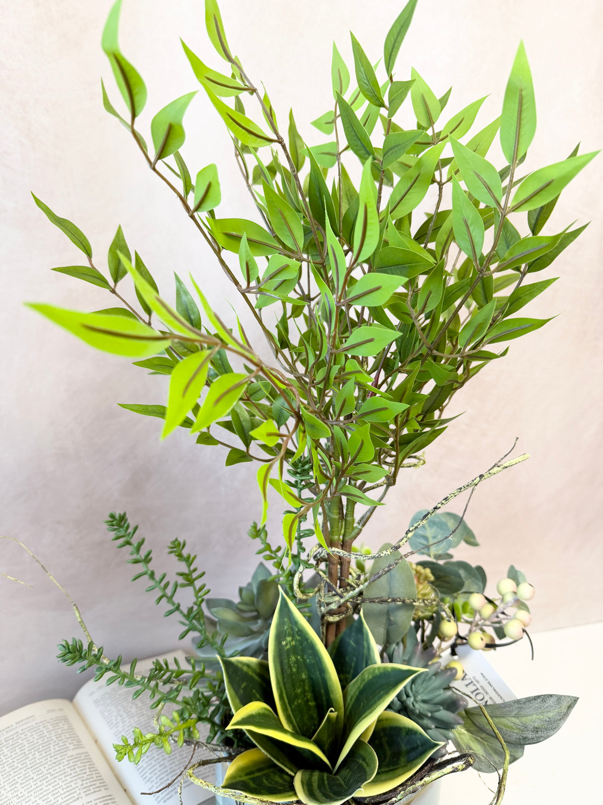 24" Delicate Dawn Centerpiece