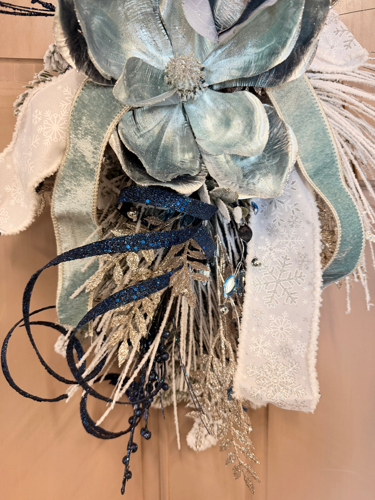 Blue Jeweled Swag Kit