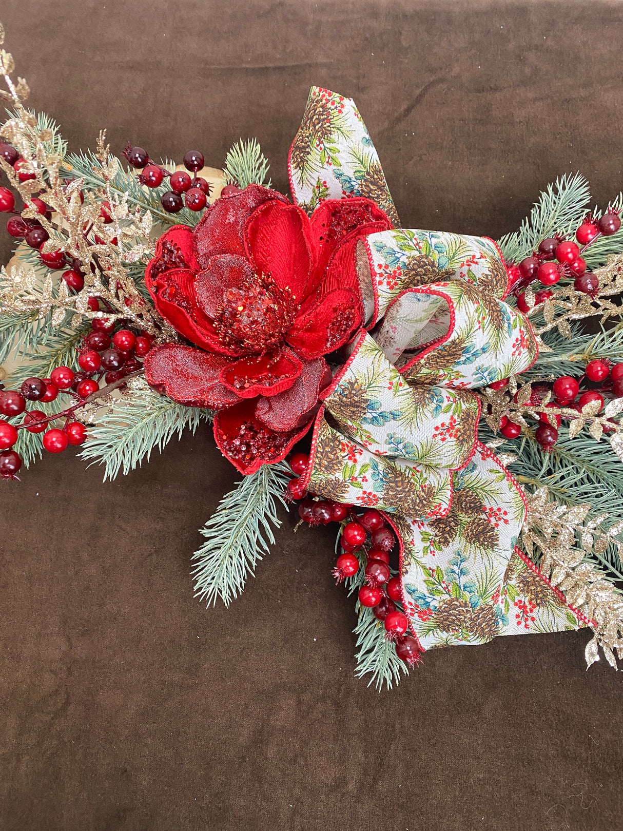 25" Merry Mistle Magic Swag