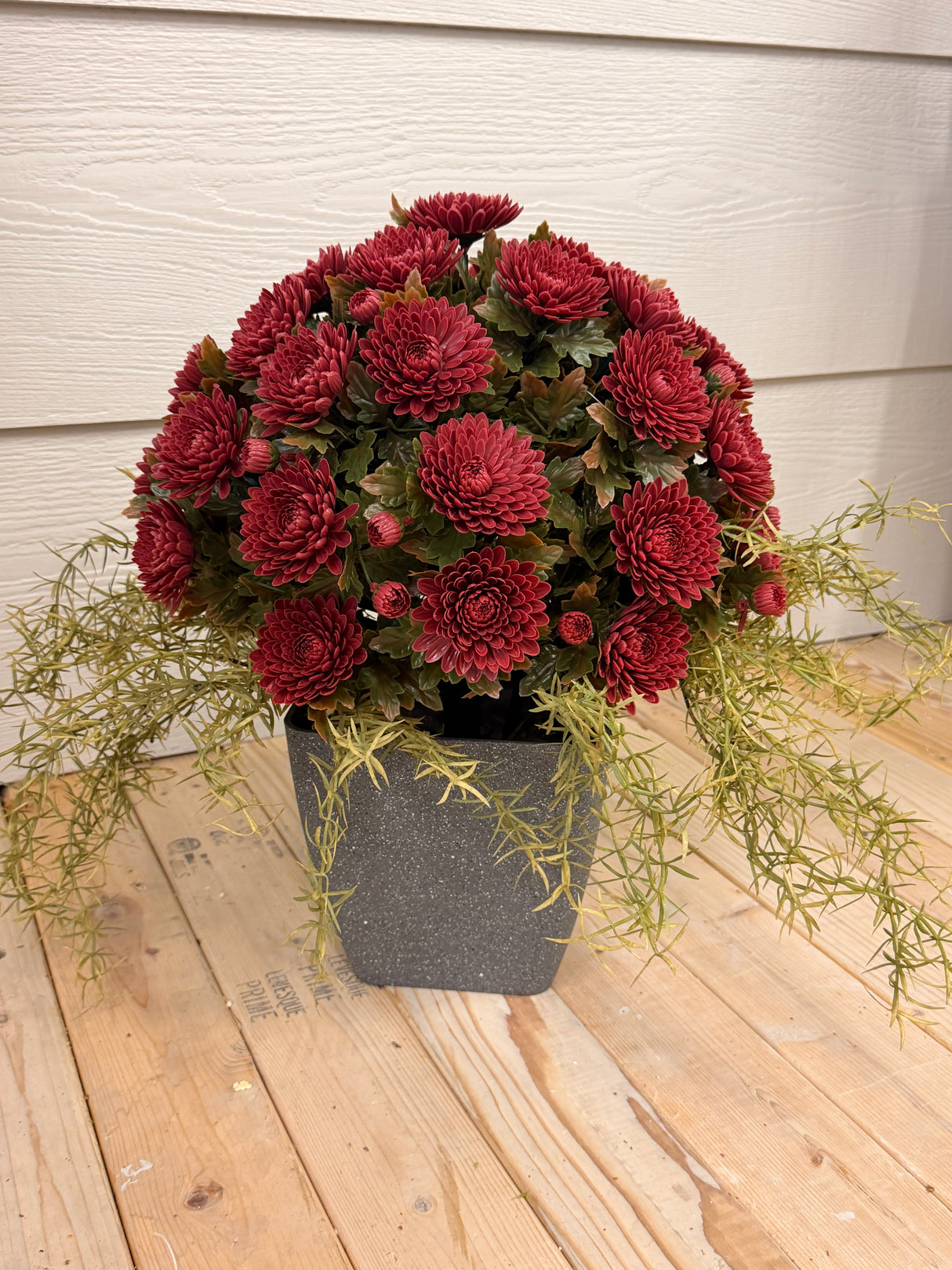 Rustic Mum Bush Step Sitter Kit