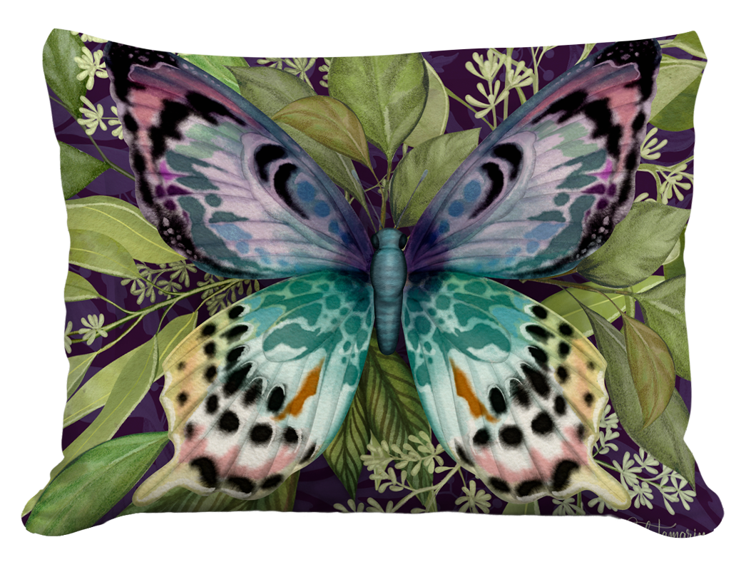 Butterfly Mystic Indoor/Outdoor Pillow