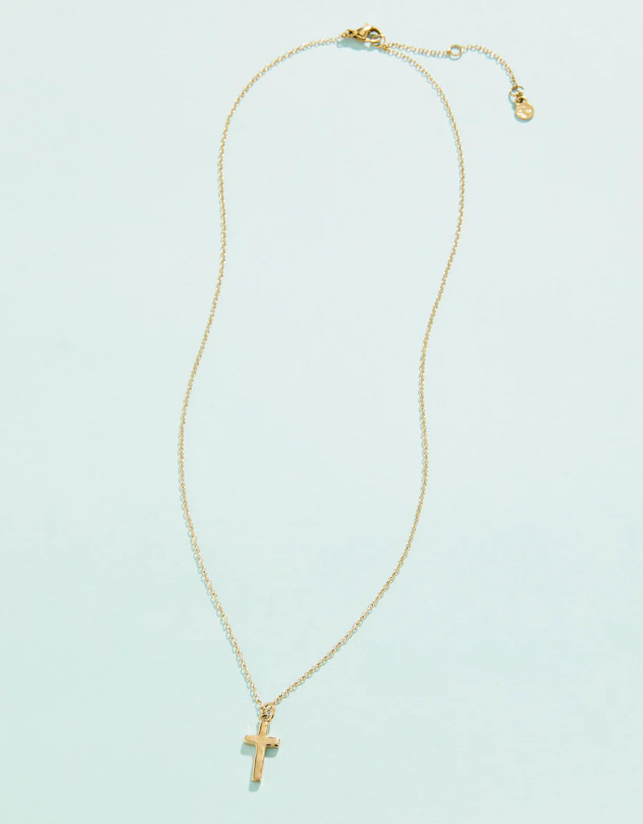 Splash Cross Necklace