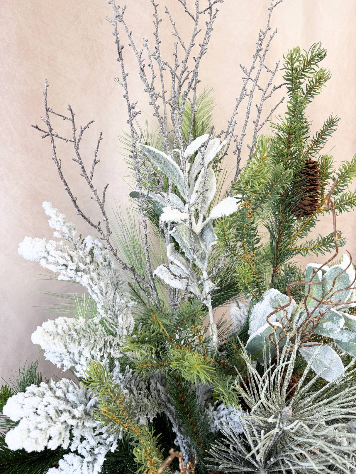 Luxe Winter Porch Pot Kit