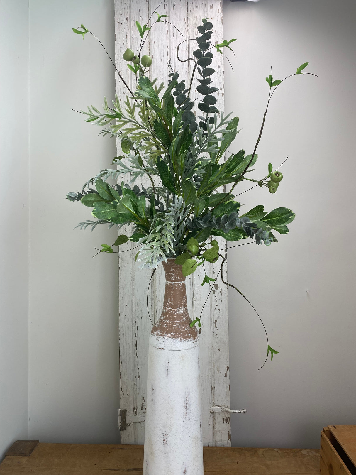 38" Variegated Veronica Drop-in