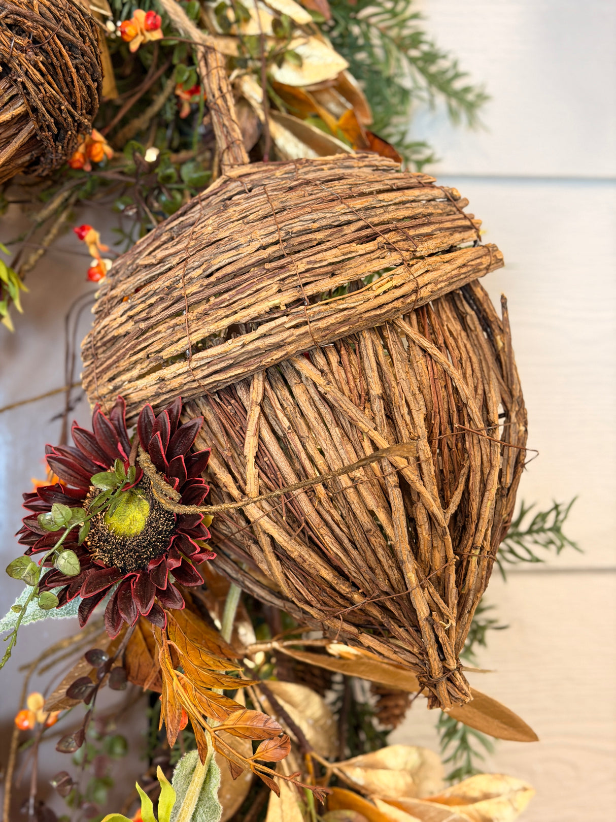 Twig Acorn Ornament