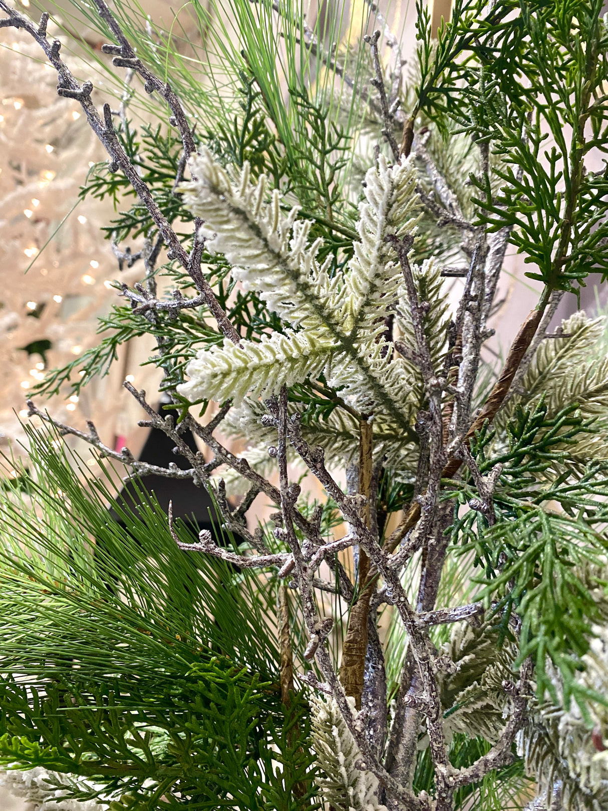 34" Northern Pines Winter Drop-In