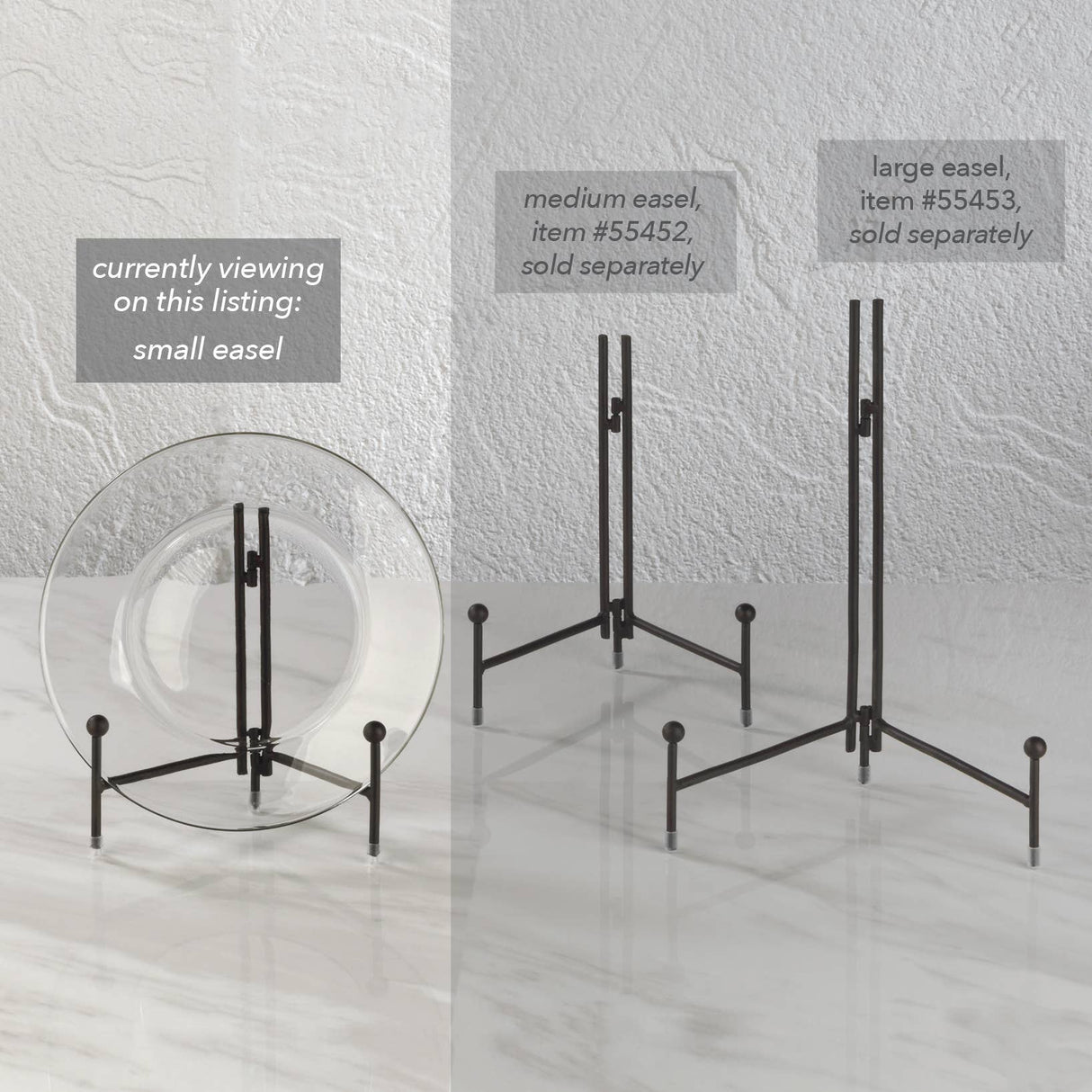Small Straight Edge Easel