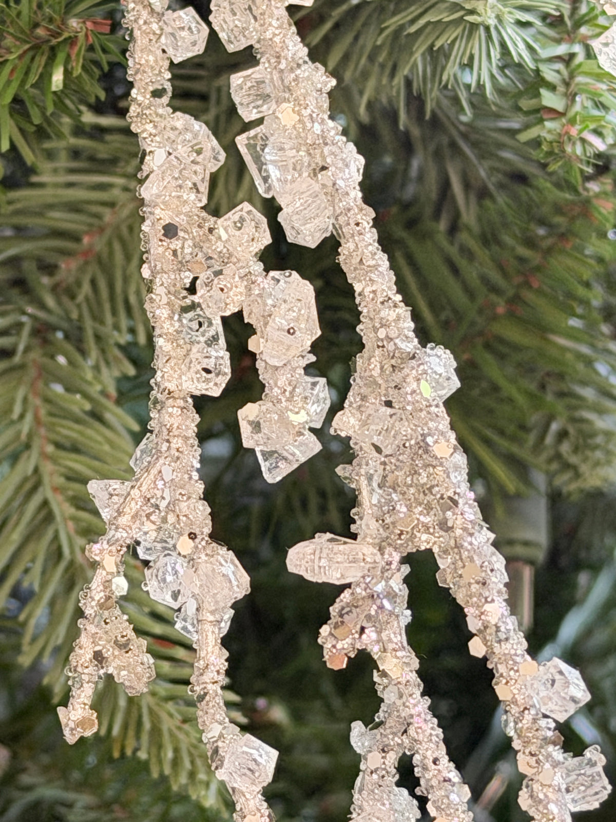 Silver Crystal Branch