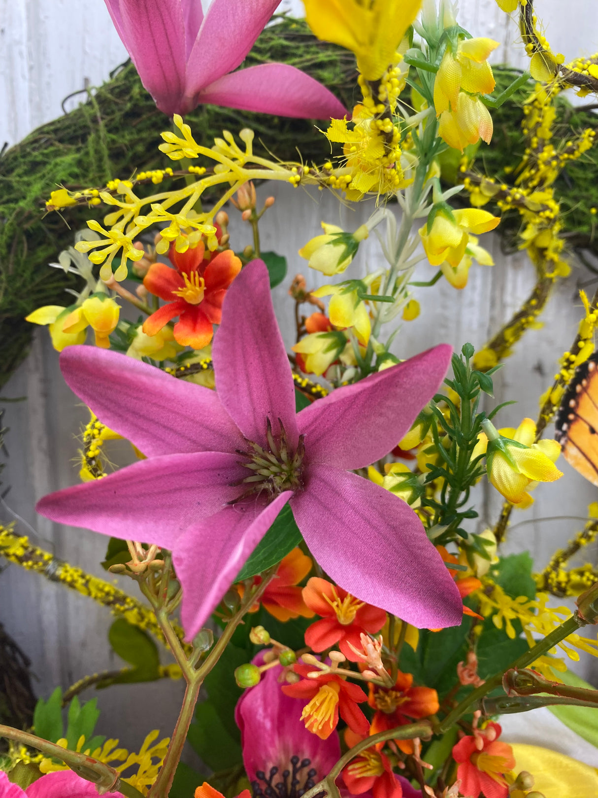27" Summer In Bloom Wreath