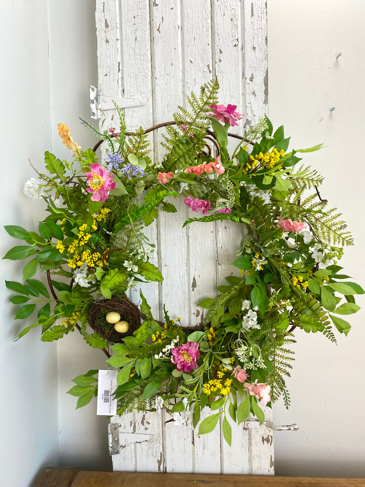 23" Easter Blossom Nest Wreath
