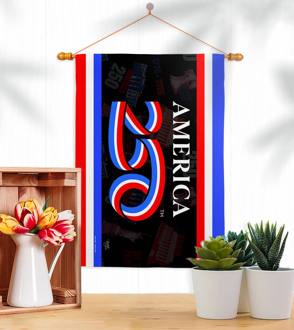 America 250 Garden Flag