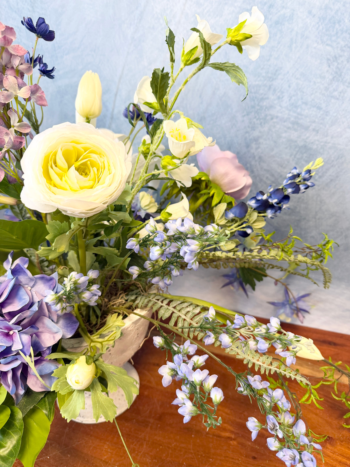 26" Blooming Lily Centerpiece