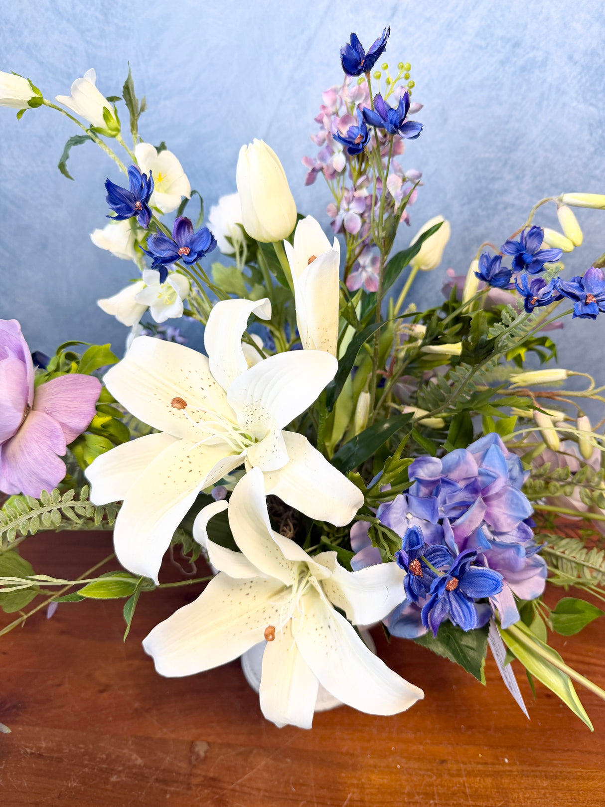 26" Blooming Lily Centerpiece