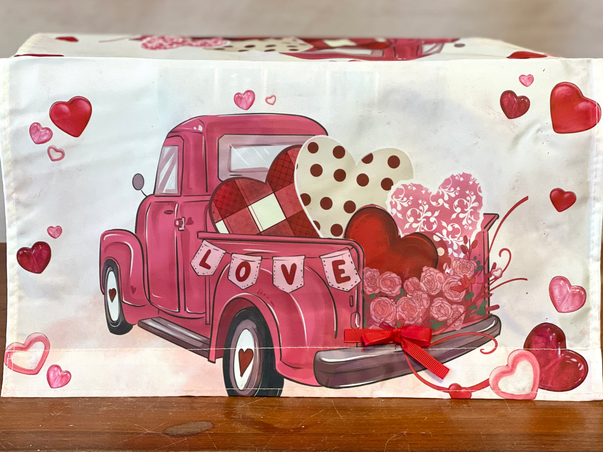 Truck Full of Love Mailbox Cover