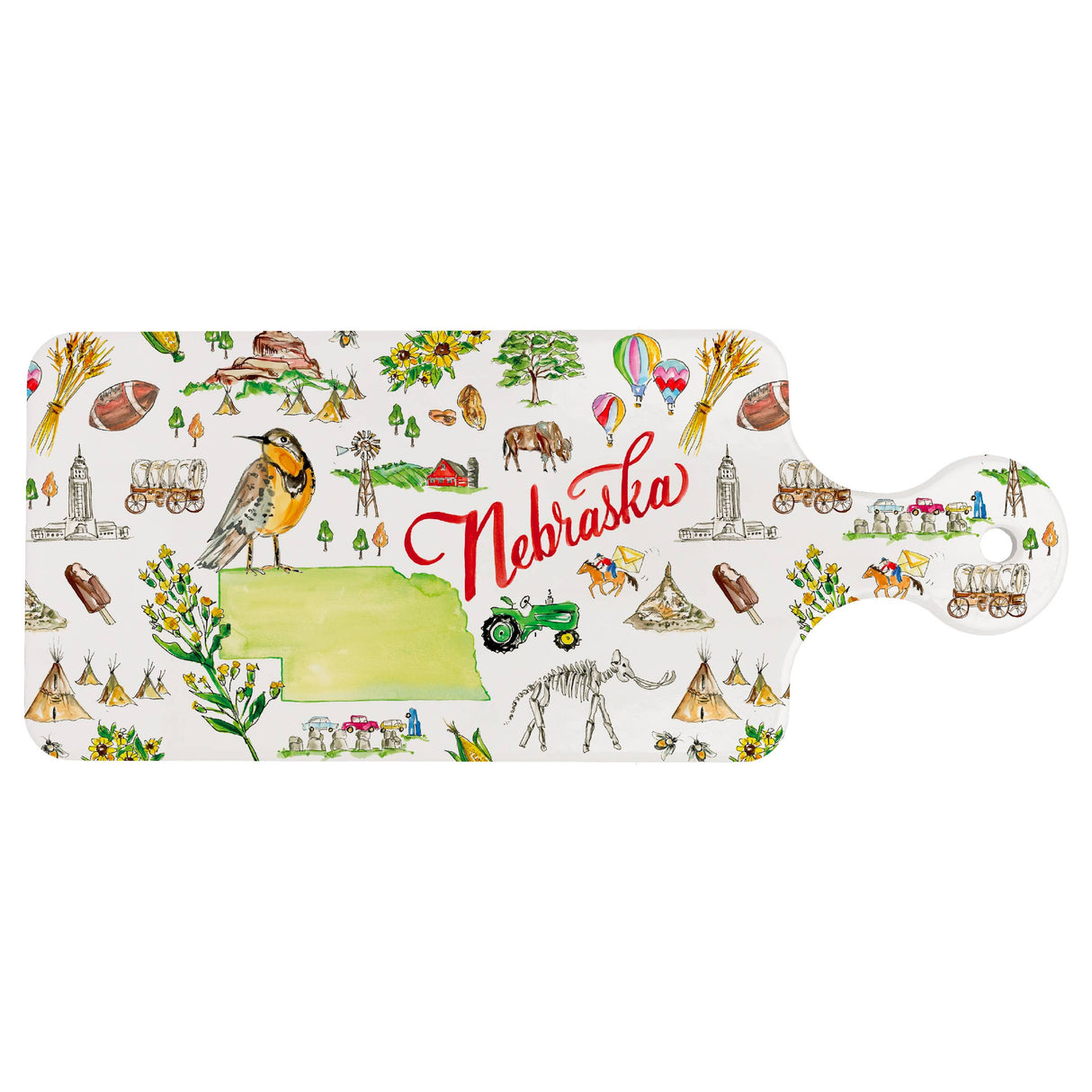 Nebraska NE State Collection CUTErie Board